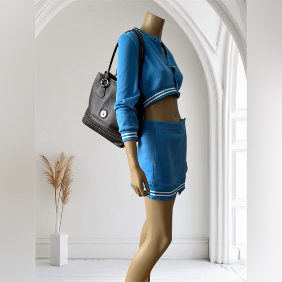 Dooney & Bourke two tone brown Tote bag - Picture 4 of 17